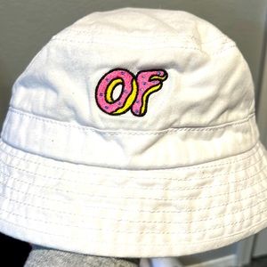 White odd future bucket hat